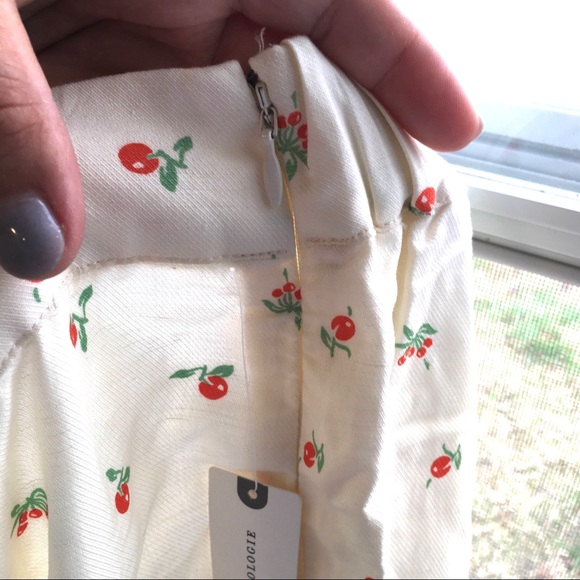 NWT Anthro Feather Bone Cherry Pants 🍒 - Picture 7 of 9